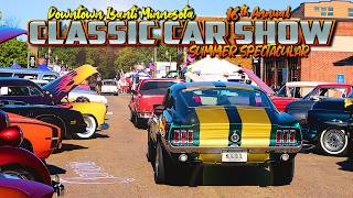 CLASSIC CAR SHOW IN DOWNTOWN ISANTI Summer Classic Car Show Hot Rods Muscle Cars Street Rods