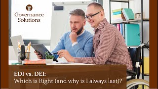 EDI vs. DEI: Which is Right (and why is I always last)?