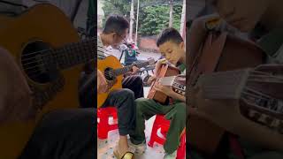 Dad and son #guitar Hotel California 1/9