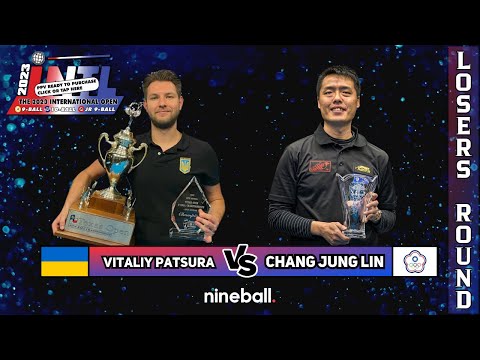 Vitaliy Patsura - Chang Jung Lin | US International 9-Ball Open 2023 | Losers Round 3