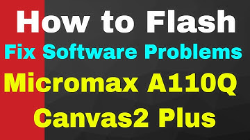 Micromax A110Q Flash done with Flash tool by GsmHelpFul