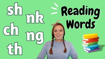 sh th ch ng nk | Digraphs | Phonics Practice | Learn to Read | British Teacher