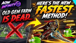 This Gem Farm is DEAD... Here's the New FASTEST Method! | AQW Infinity