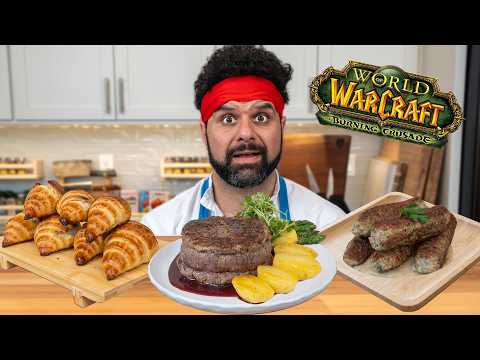 I Tried The STRANGEST Food from The World of Warcraft | The Burning Crusade |