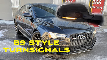 B8.5 Audi RS5 Dynamic Turn Signal INSTALL