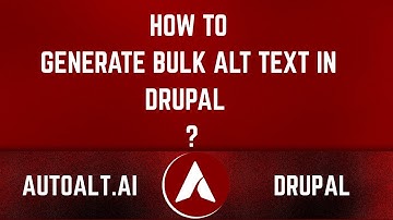 Alt Text Generator for Drupal | EAA, ADA & WCAG Image Accessibility & SEO | AutoAlt.ai