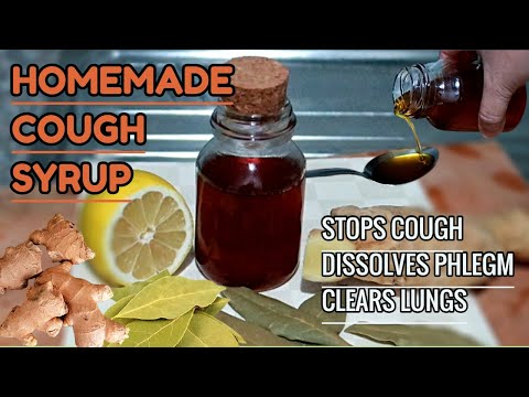 🍋🌿How To Make COUGH SYRUP AT HOME With Natural