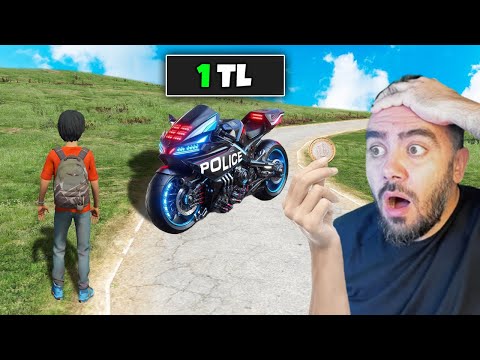 DÜNYANIN EN HIZLI MOTORUNU 1 TL YE ALDIM - GTA 5 MODS