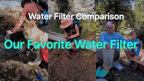 Not the befree - Our Favourite water Filter - the Salomon XA Filter 42 mm