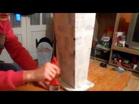 Video: Improvizirana Vaza Od Kartona I Dugmadi