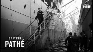 Firemen Fight To Save Blazing Ship (1969)
