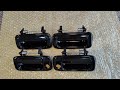 Frontrear outer door handles 4pcs for  land cruiser lc 80 series 9097 oem