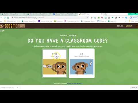 Code Monkey Directions