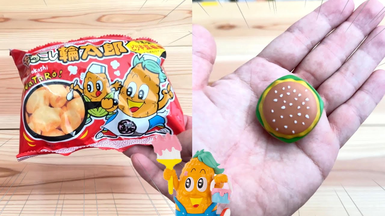 新発売】もろこし輪太郎 ピリ辛豆板醤＆ゴーゴーハンバーカー - YouTube