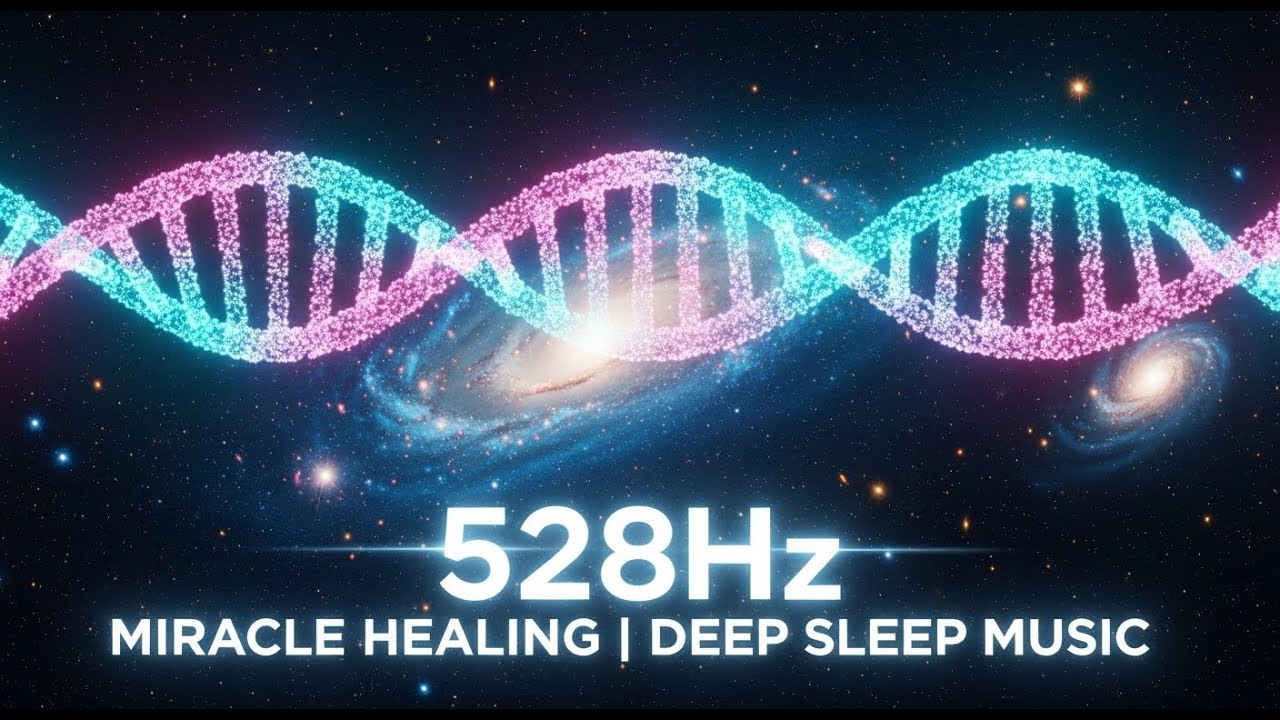 528Hz + 852Hz + 963Hz Healing Frequencies | Spiritual Awakening, Detox & Sleep Music