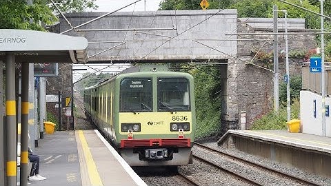 RARE - IÉ 29000 class DMU (29103) on a DART Transfer - Portmarnock Station, Dublin