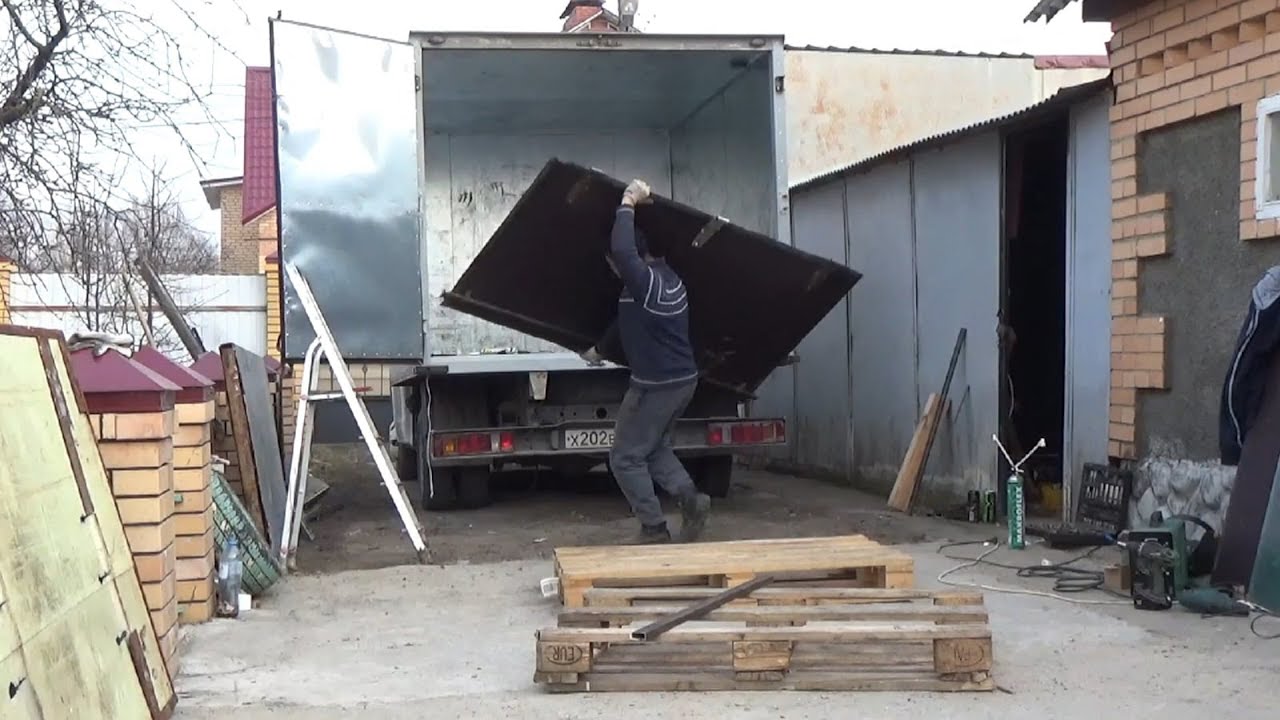 Ворота газель некст
