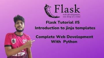 Jinja Templates in Flask | Web Development With Python | Flask Tutorial #5