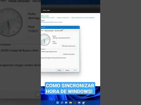 Como Sincronizar Hora