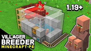 SIMPLE! Cara Membuat VILLAGER BREEDER Terbaru Di Mcpe 1.19+ | Mcwin10/Mcpe/Xbox/Ps4!