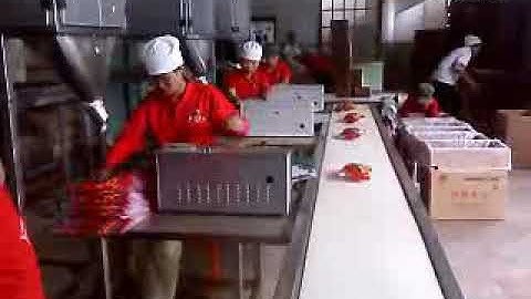 linear weigher semi auto packaging line