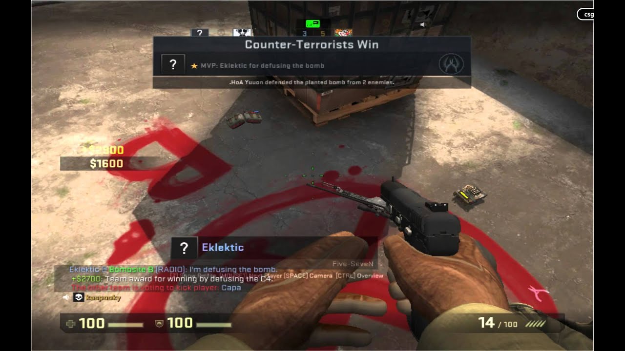 CSGO#1 bad intro whoops - YouTube