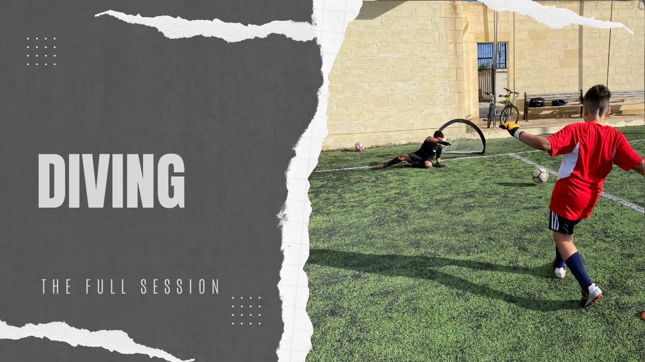 Low Diving Goalkeeper Training The Full Session YouTube