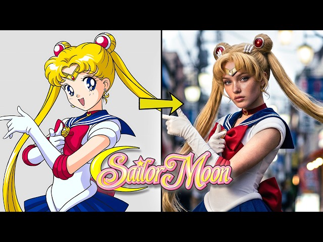 Sailor Moon Characters in Real Life! (美少女戦士セーラームーン