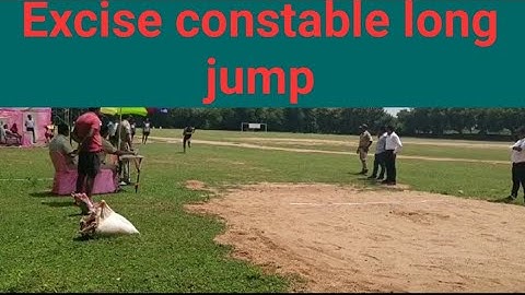 excise constable long jump