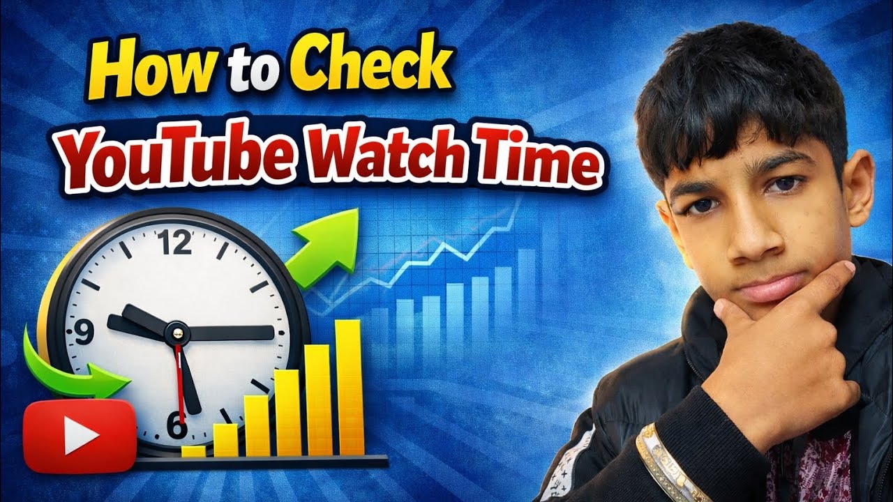"How to Check Watch Time in YouTube Studio | Easy Step-by-Step Guide!"