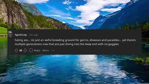 What is something dirty and disgusting that people still normalize