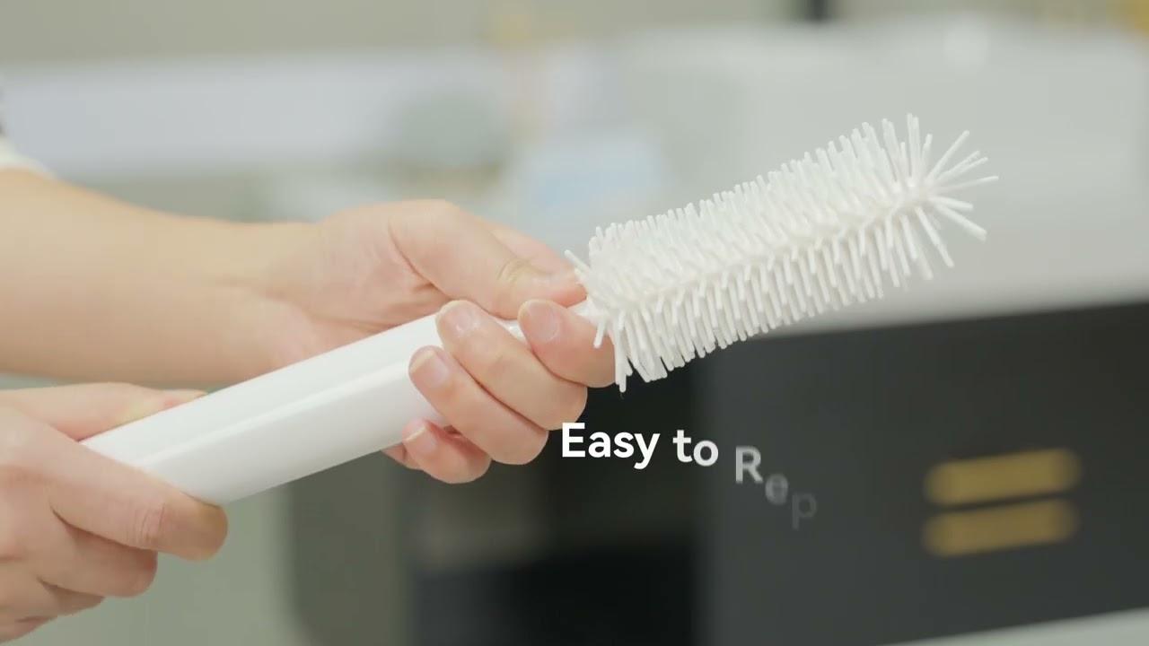 Electric Rechargeable Bottle Brush Set with Baby Bottle Brush Cleaner Set Kit
