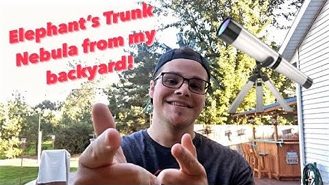 Imaging the Elephant’s Trunk Nebula from my backyard! Amateur Astrophotography