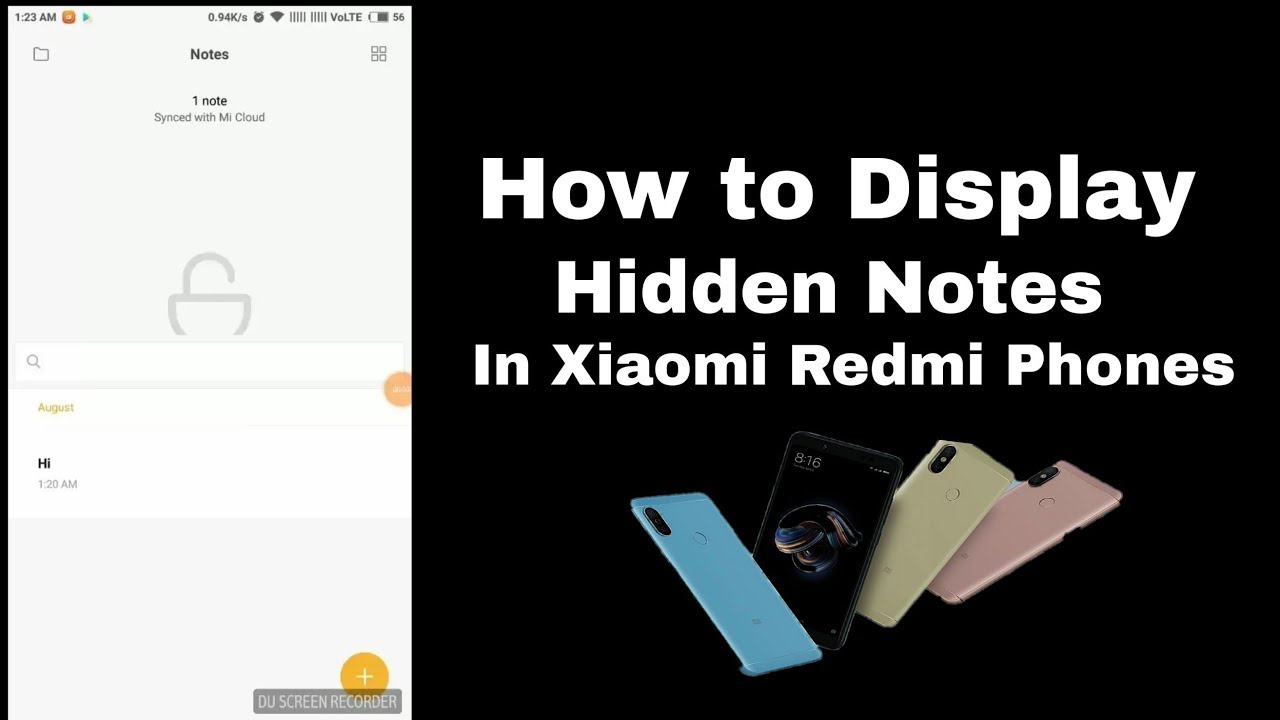 How To Show Hidden Notes In Xiaomi Redmi Phones By Trending Stuff how-to-show-hidden-notes-in-xiaomi-redmi-phones-by-trending-stuff