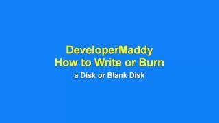 How to Burn a CD/DVD in Windows 7, 8, 10 Using Built-in Tools
