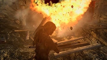 TOMB RAIDER PART 26 | GAS CHAMBER : LARA ESCAPES INTO THE DUNGEON | PS5 GAMES