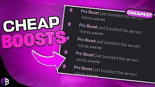 How to get Cheap Discord Server Boost in 2026!