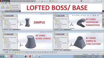 Lofted Boss base in solidworks|Lofted solidworks|Loft in Solidworks|Loft tutorial in Solidworks
