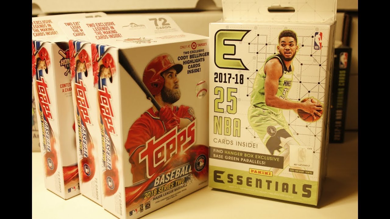 Target Haul Panini Essentials Basketball & Topps Series 2 Baseball