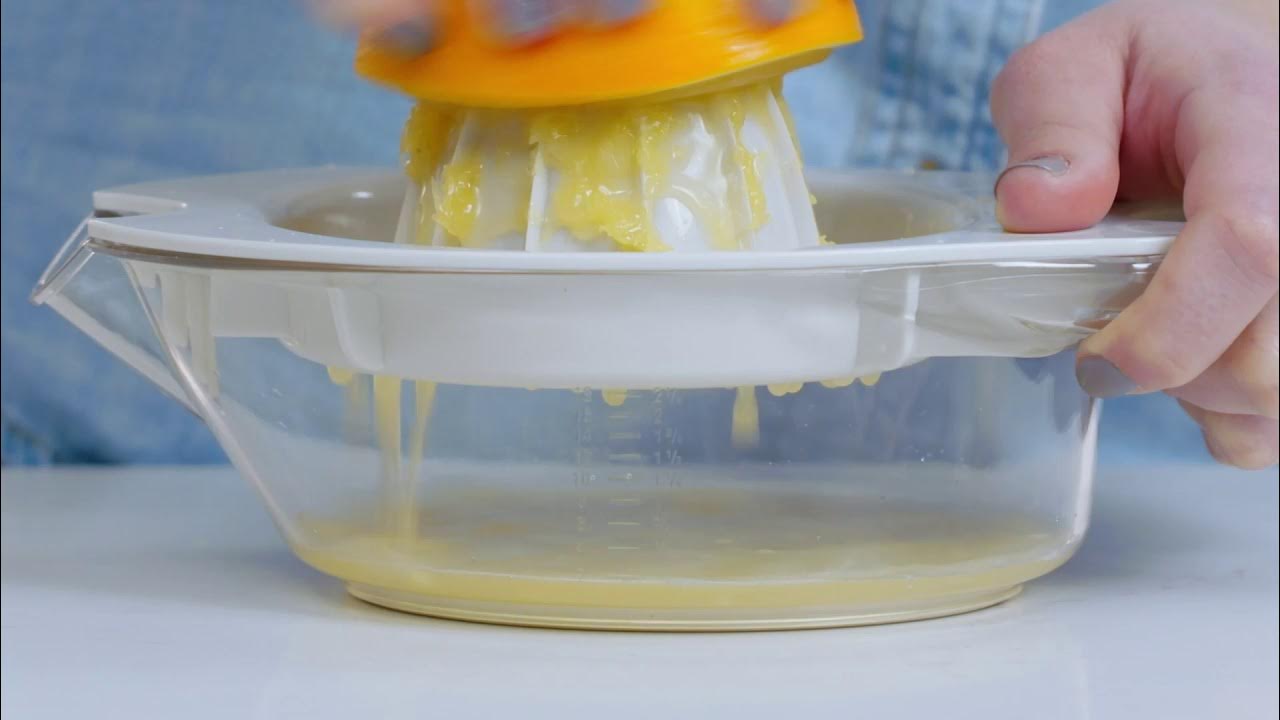 Pampered Chef Citrus Juicer & Zester YouTube