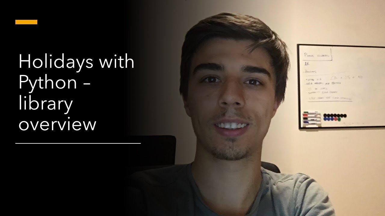 Holidays with Python - How to learn a new library - YouTube