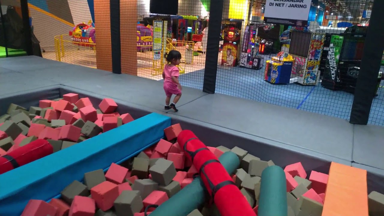 TRAMPOLINE PARK Di Revo Bekasi Murah Meriah YouTube