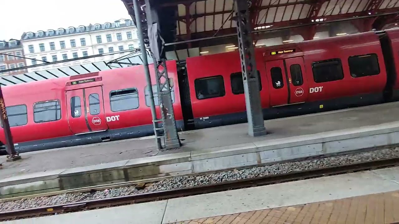 Tåg i Köpenhamn Hovbangård