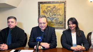 Συνέντευξη Τύπου του Σωκράτη Φάμελλου   στα Τρίκαλα