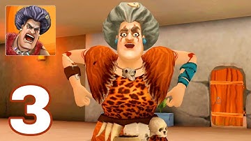 Scary Teacher Stone Age Gameplay Part 3 New Levels