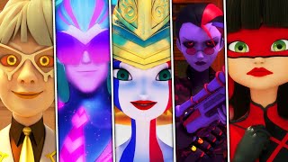 Miraculous Ladybug Season 5 All Akumatized Villains | Miraculous Ladybug Season 6 in 2024