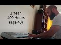 One year of piano progress as a 40yearold beginner