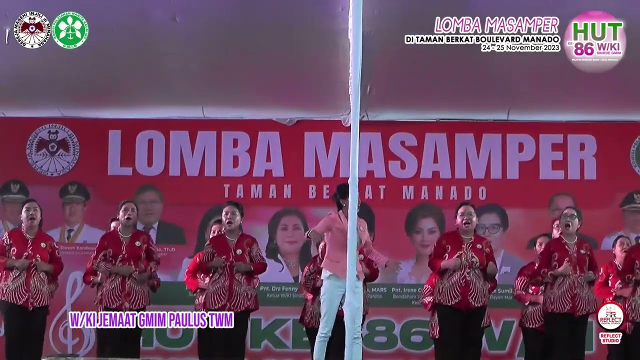 LOMBA MASAMPER HUT WKI GMIM 2023 WKI GMIM PAULUS TWM