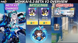 Honkai 6.3 V2 - Zhenyi In Bp, Griseo Bingo Oufit, Hotr Big Changes, Chapter 34 And More