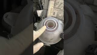 2024 Audi q5 message on dash for coolant level low #automobile #mechanic #mechaniclife #tips #diy